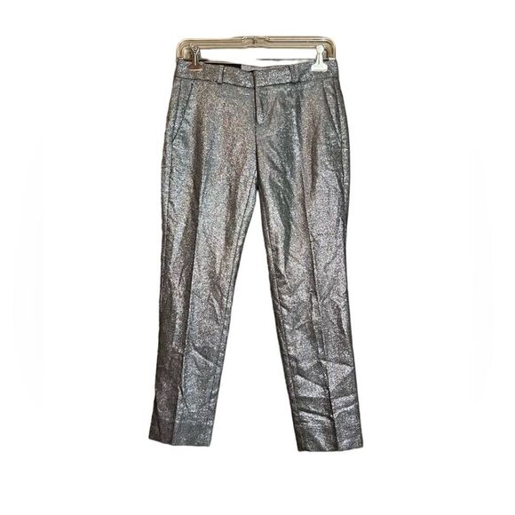 NWT! Banana republic metallic Avery fit pants - Picture 1 of 13